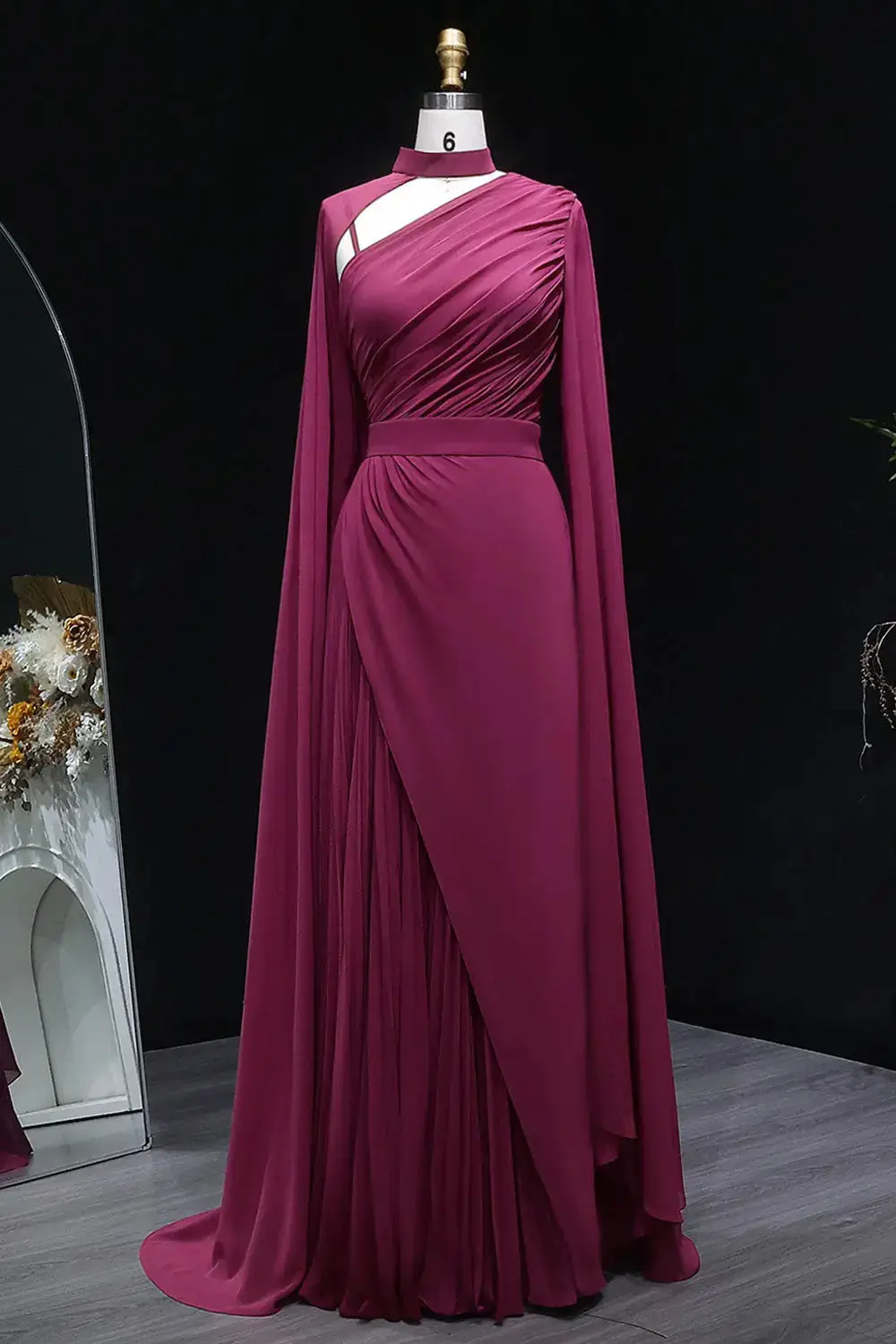 Giselle — A-Line — One-Shoulder — view 1