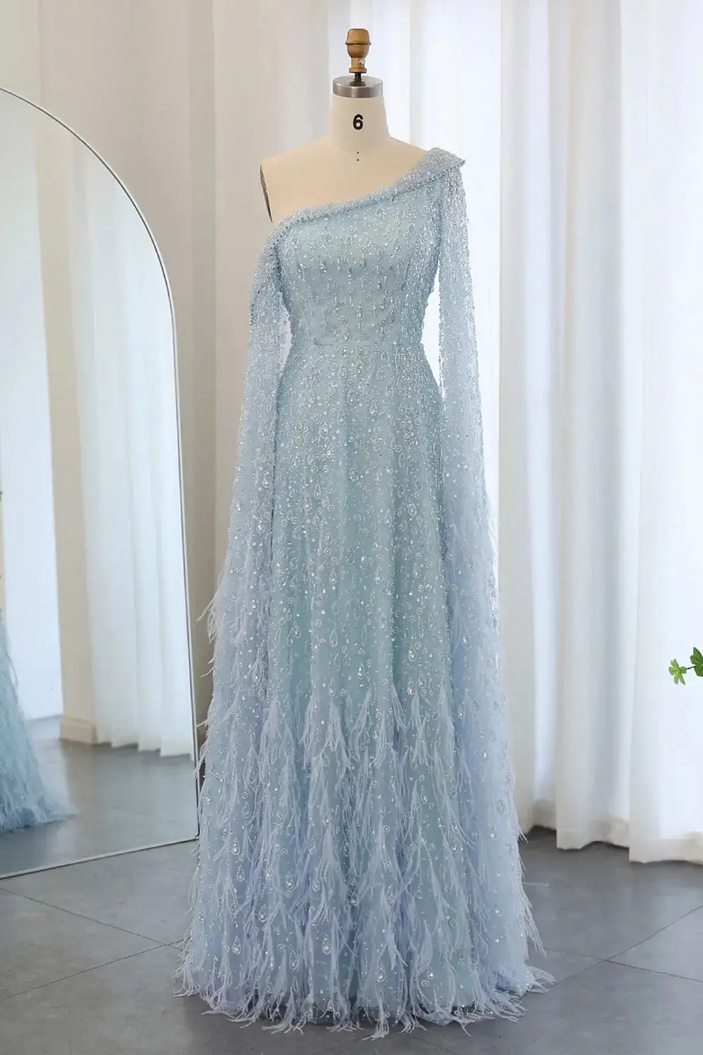 Maeve — A-Line — One-Shoulder — view 1