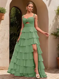 Ball Gown Sweetheart Sleeveless Solid Flowers Prom Dresses — view 9