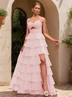 Ball Gown Sweetheart Sleeveless Solid Flowers Prom Dresses — view 14