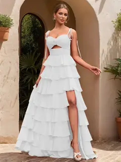 Ball Gown Sweetheart Sleeveless Solid Flowers Prom Dresses — view 18