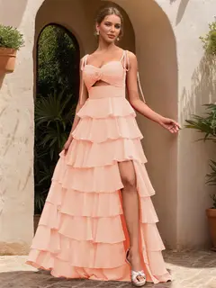 Ball Gown Sweetheart Sleeveless Solid Flowers Prom Dresses — view 21