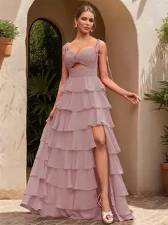 Ball Gown Sweetheart Sleeveless Solid Flowers Prom Dresses — view 38