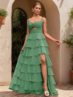 Ball Gown Sweetheart Sleeveless Solid Flowers Prom Dresses — view 41