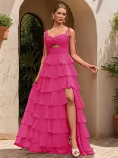 Ball Gown Sweetheart Sleeveless Solid Flowers Prom Dresses — view 46