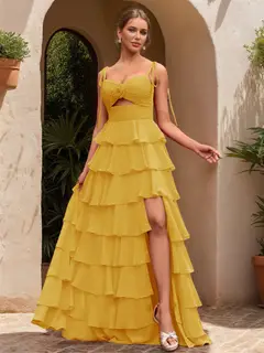 Ball Gown Sweetheart Sleeveless Solid Flowers Prom Dresses — view 54