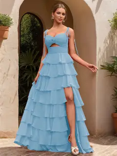 Ball Gown Sweetheart Sleeveless Solid Flowers Prom Dresses — view 65