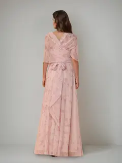 A-Line/Princess One-Shoulder Sleeveless Floor-Length Bridesmaid Dresses with Split Side & Pleated — view 9