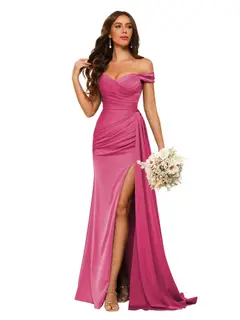 Mermaid/Trumpet Sweetheart Neck Floor-Length Bridesmaid Dresses — view 9
