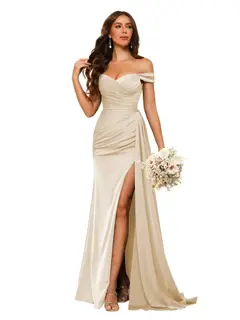 Mermaid/Trumpet Sweetheart Neck Floor-Length Bridesmaid Dresses — view 22