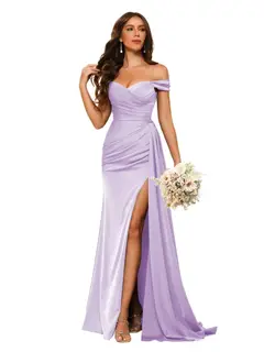 Mermaid/Trumpet Sweetheart Neck Floor-Length Bridesmaid Dresses — view 33