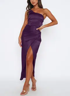 Sheath/Column One-Shoulder Ankle-Length Long Bridesmaid Dresses — LV68355637 — view 21