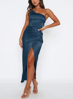 Sheath/Column One-Shoulder Ankle-Length Long Bridesmaid Dresses — LV68355637 — view 40