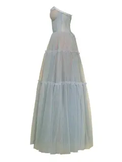 A-Line/Princess Sweetheart Sleeveless Floor-Length Pleated Bridesmaid Dresses with Lace-Up — view 6