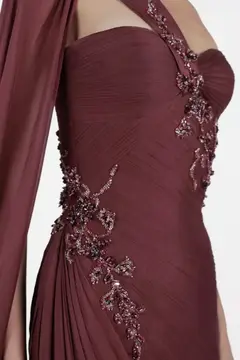 Elowen — Sheath — One-Shoulder — view 19