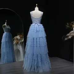 Cleo — A-Line — Floor-Length — view 6