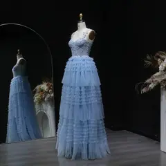 Cleo — A-Line — Floor-Length — view 7