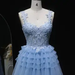 Cleo — A-Line — Floor-Length — view 10