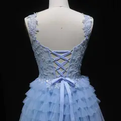 Cleo — A-Line — Floor-Length — view 12