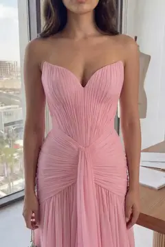 Kaia — A-Line — Strapless — Mini — view 2