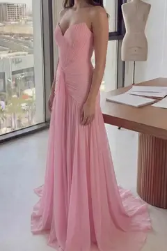 Kaia — A-Line — Strapless — Mini — view 3