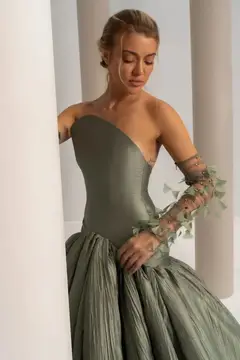 Maeve — Ball Gown — Strapless — view 2