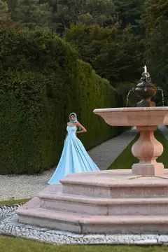 Willow — Ball Gown — Strapless — Mini — view 6