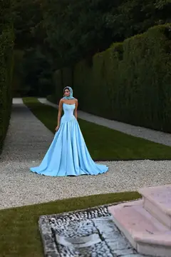 Willow — Ball Gown — Strapless — Mini — view 7