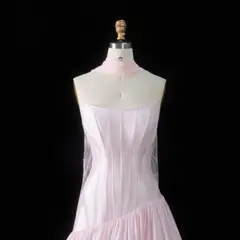Willow — Ball Gown — Strapless — Mini — view 9