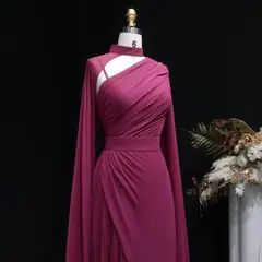 Giselle — A-Line — One-Shoulder — view 4