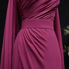 Giselle — A-Line — One-Shoulder — view 6