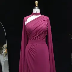 Giselle — A-Line — One-Shoulder — view 8