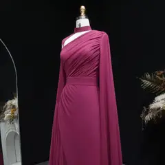 Giselle — A-Line — One-Shoulder — view 11