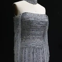 Kaia — A-Line — Long Sleeve — Floor-Length — view 5