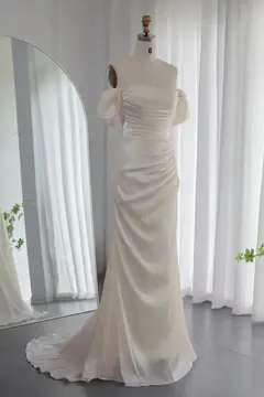 Cleo — Mermaid — Off-the-Shoulder — view 1