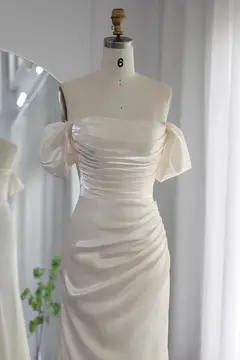 Cleo — Mermaid — Off-the-Shoulder — view 3