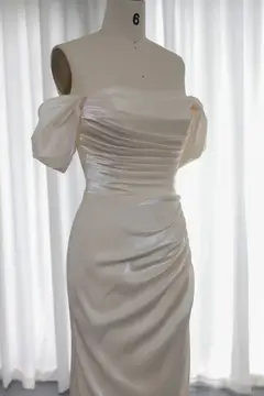 Cleo — Mermaid — Off-the-Shoulder — view 4