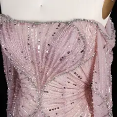 Cleo — A-Line — Long Sleeve — Floor-Length — view 14