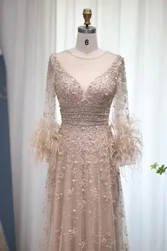 Amara — Long Sleeve — Floor-Length — view 2