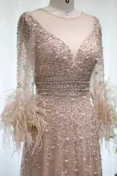 Amara — Long Sleeve — Floor-Length — view 4