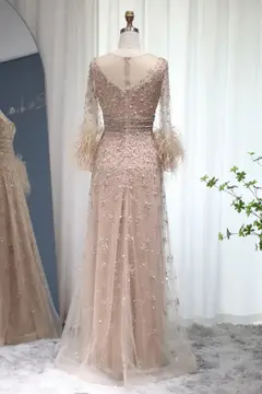 Amara — Long Sleeve — Floor-Length — view 6