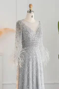 Amara — Long Sleeve — Floor-Length — view 9