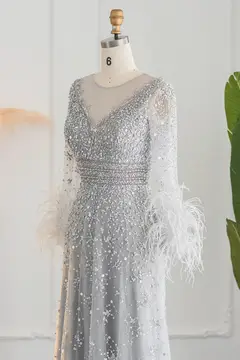 Amara — Long Sleeve — Floor-Length — view 10