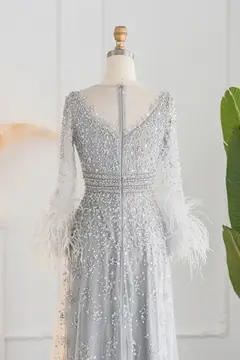 Amara — Long Sleeve — Floor-Length — view 12