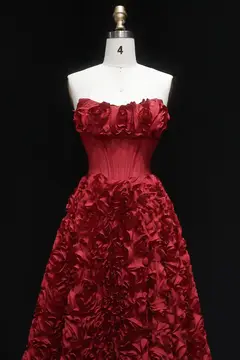 Quinn — A-Line — Strapless — view 4