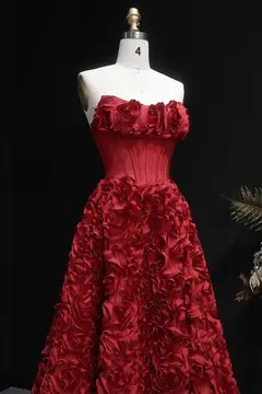 Quinn — A-Line — Strapless — view 5