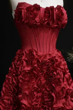 Quinn — A-Line — Strapless — view 7