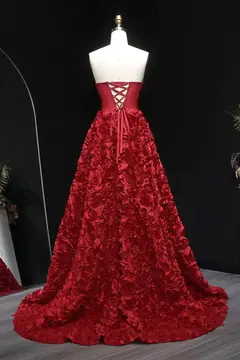 Quinn — A-Line — Strapless — view 9