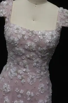 Aria — A-Line — Cap Sleeve — view 6