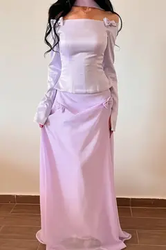 Olive — A-Line — Strapless — view 2